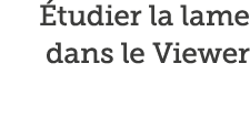  tudier la lame dans le Viewer